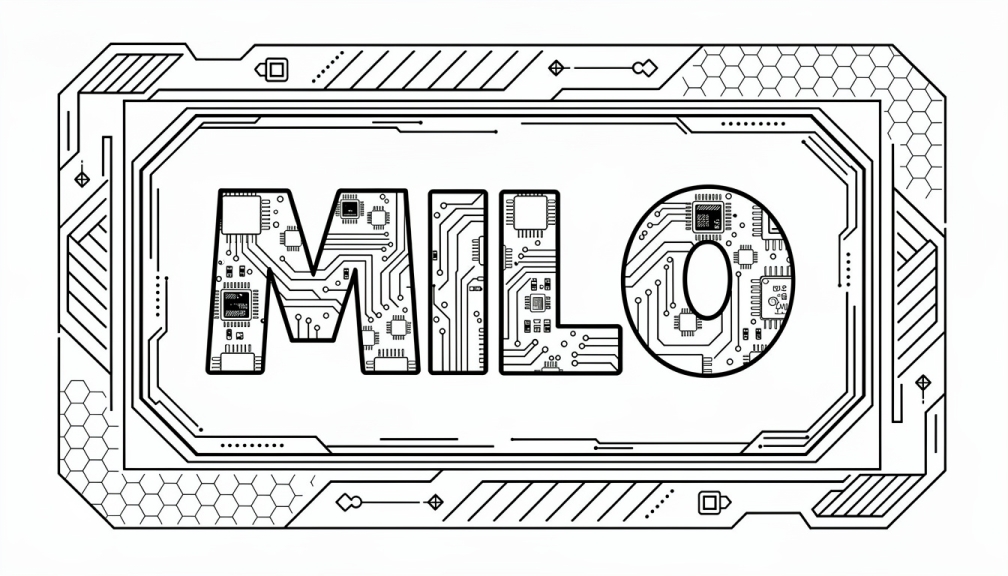 Milo Coloring Page - Free Printable Name Template