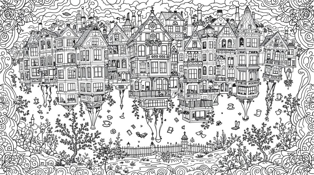 繊細な幾何学模様とマンダラが融合した大人のゼンタングル塗り絵