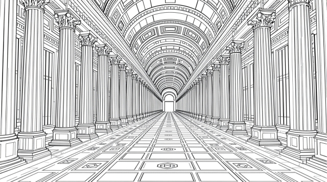 ラファエロのぬりえ