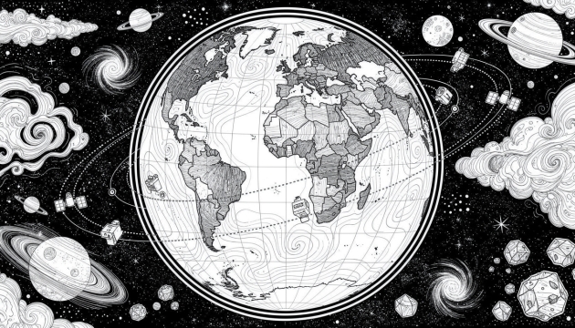 Göksel ve Uzay Boyama Sayfaları