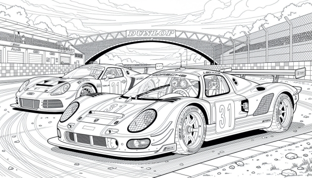 Transportmedel Målarbilder