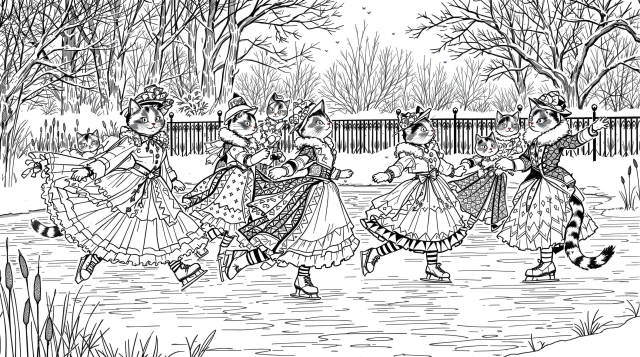 Coloriages Créatures des Bois