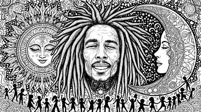 神聖なマンダラのぬりえ