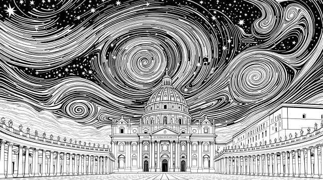 Disegni da colorare Luoghi Sacri