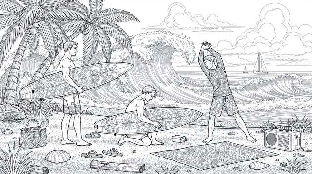 Festivals & Events Coloring Pages