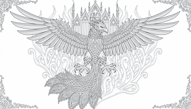 Gotik Fantezi Boyama Sayfaları