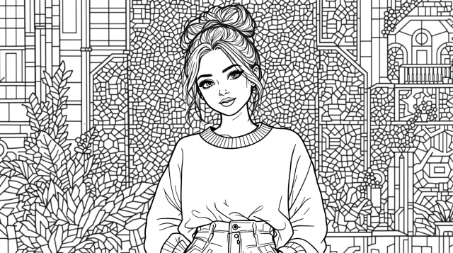 Modern Konst Målarbilder