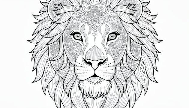 Stora Kattdjur Målarbilder